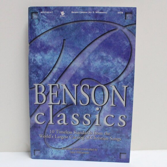 Benson Classics 10 Timeless Standards SATB - Picture 1 of 13
